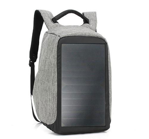 New Fashion 7W 5V Backpack Rucksacks with solar charger