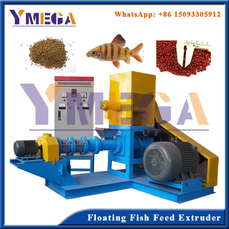 Floating fish feed pellet machine 2