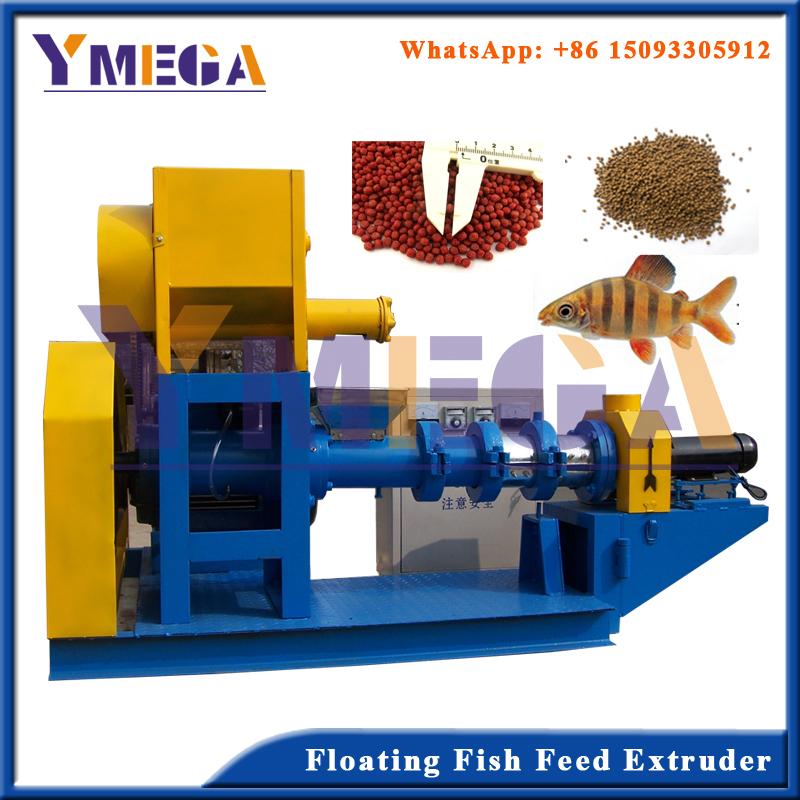 Floating fish feed pellet machine 4