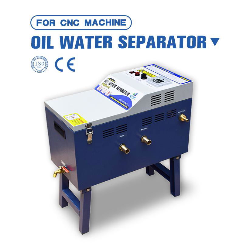 CNC machine oil water separator purifier oil skimmer