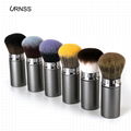 1pcs Soft Nylon Fiber Bristles Retractable Makeup Brush 1