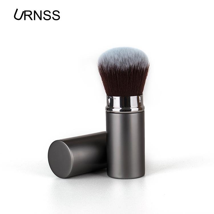 1pcs Soft Nylon Fiber Bristles Retractable Makeup Brush 2