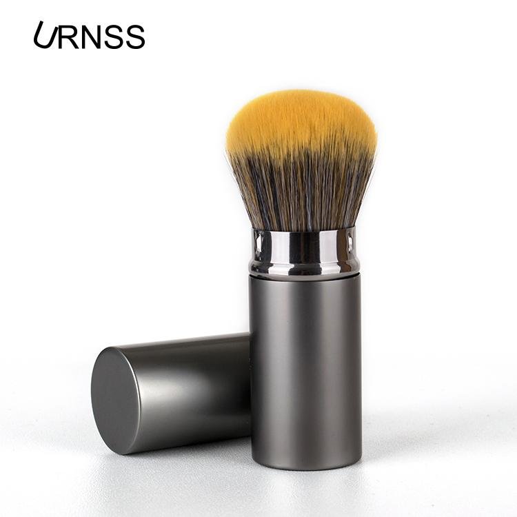 1pcs Soft Nylon Fiber Bristles Retractable Makeup Brush 4