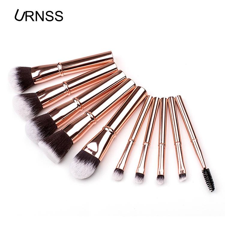 professional 10 pieces Makeup Brushes For Face And Eye Cosmetics 3