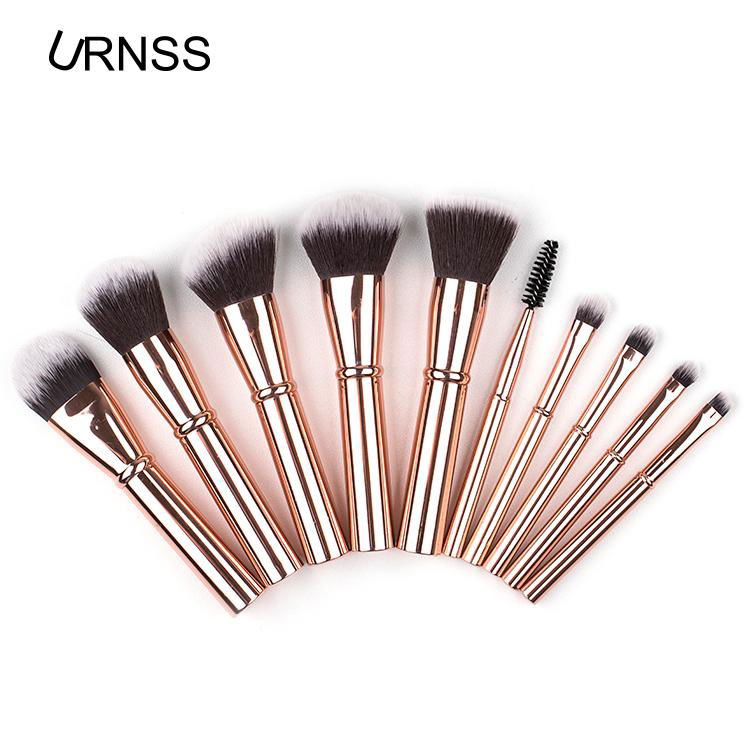 professional 10 pieces Makeup Brushes For Face And Eye Cosmetics 4