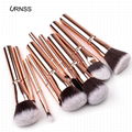 professional 10 pieces Makeup Brushes For Face And Eye Cosmetics