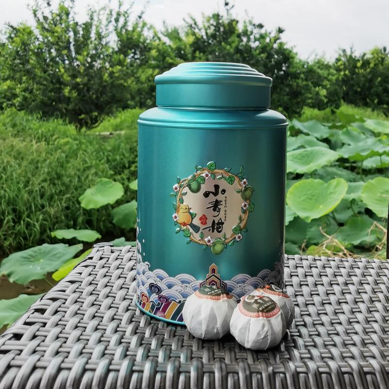 茶葉小青柑普洱茶正宗憶柑香新會小青柑500g 2