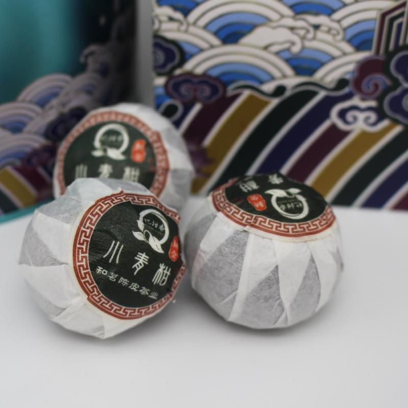 茶葉小青柑普洱茶正宗憶柑香新會小青柑500g 3