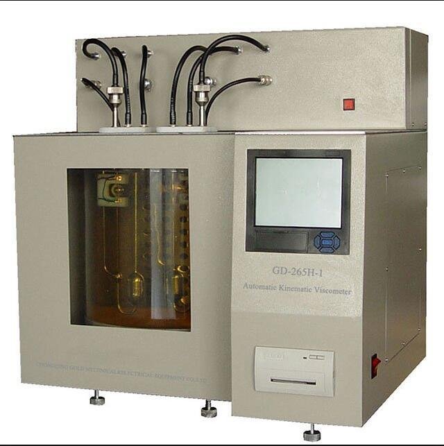 GD-265H-1 Single Unit petroleum products Automatic kinematic viscosity tester AS