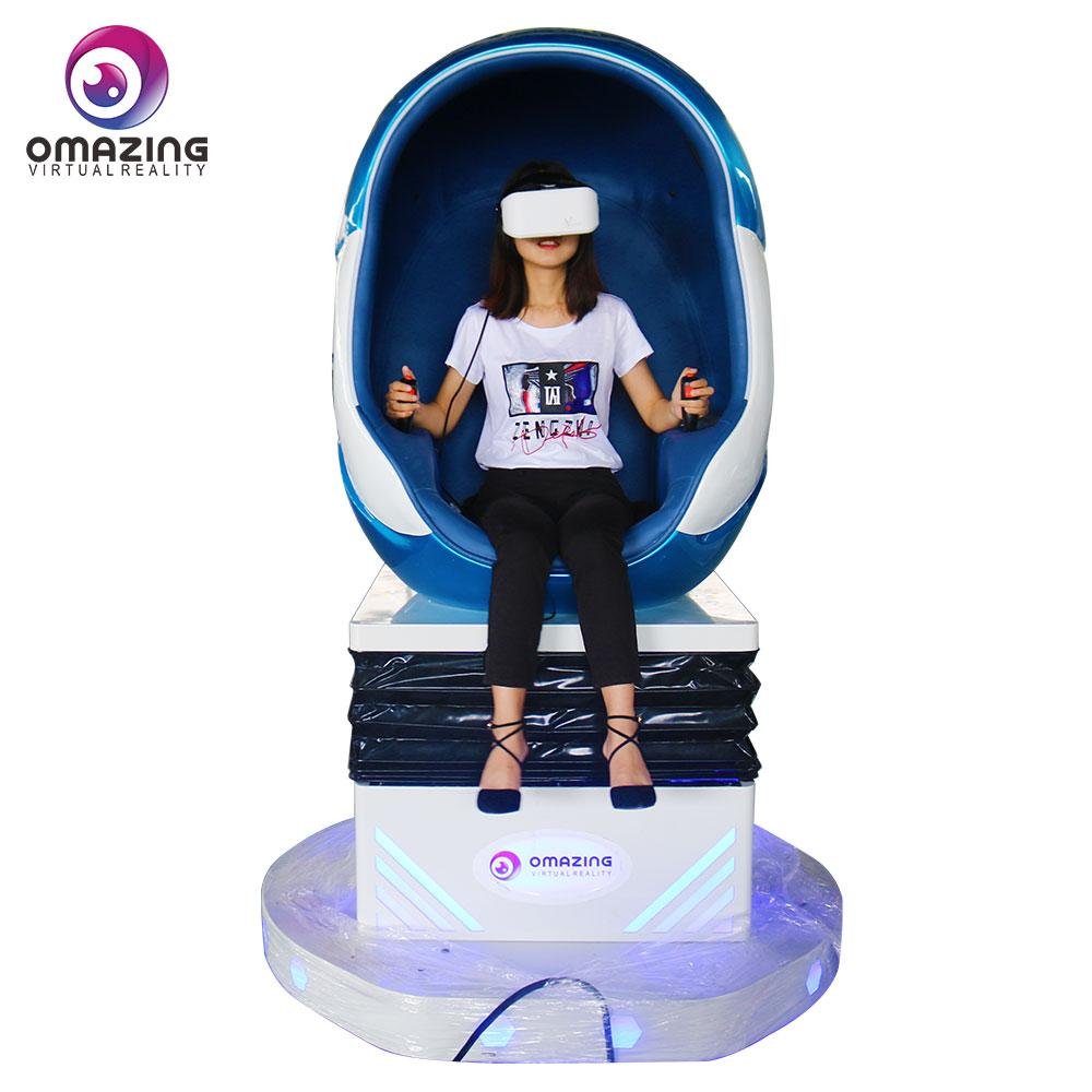1 seat virtual reality 9d cinema vr game machine 2