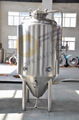 SUS 304 nano double cooling jacket conical 4bbl fermentation tank price