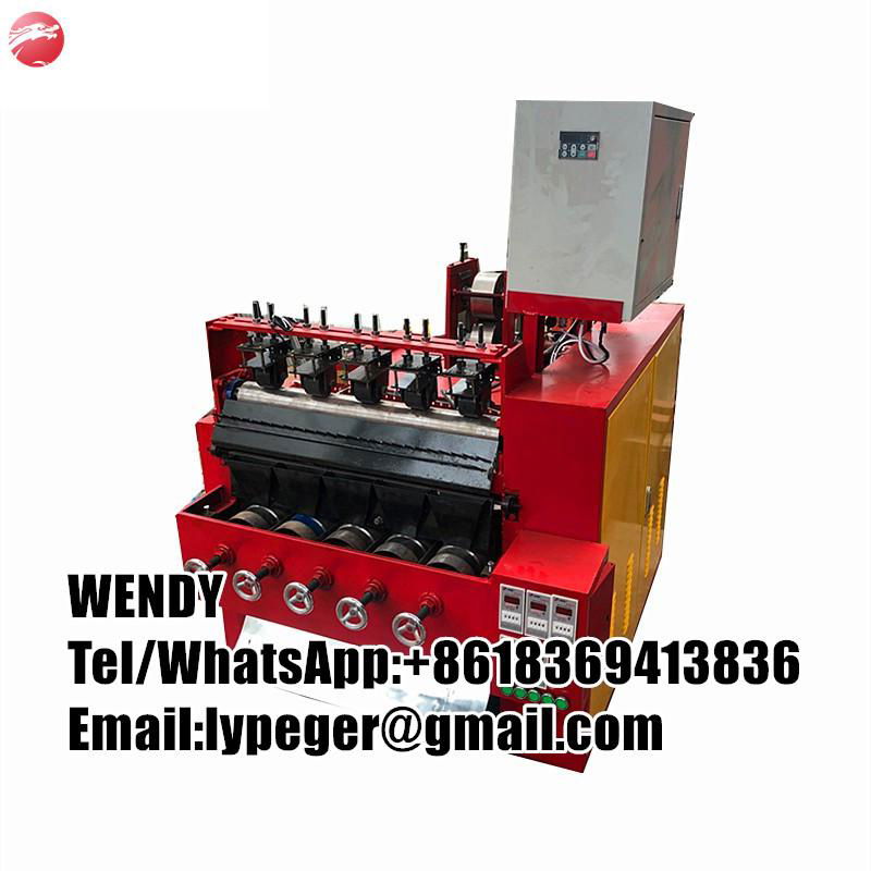 Stainless steel scrubber making machine