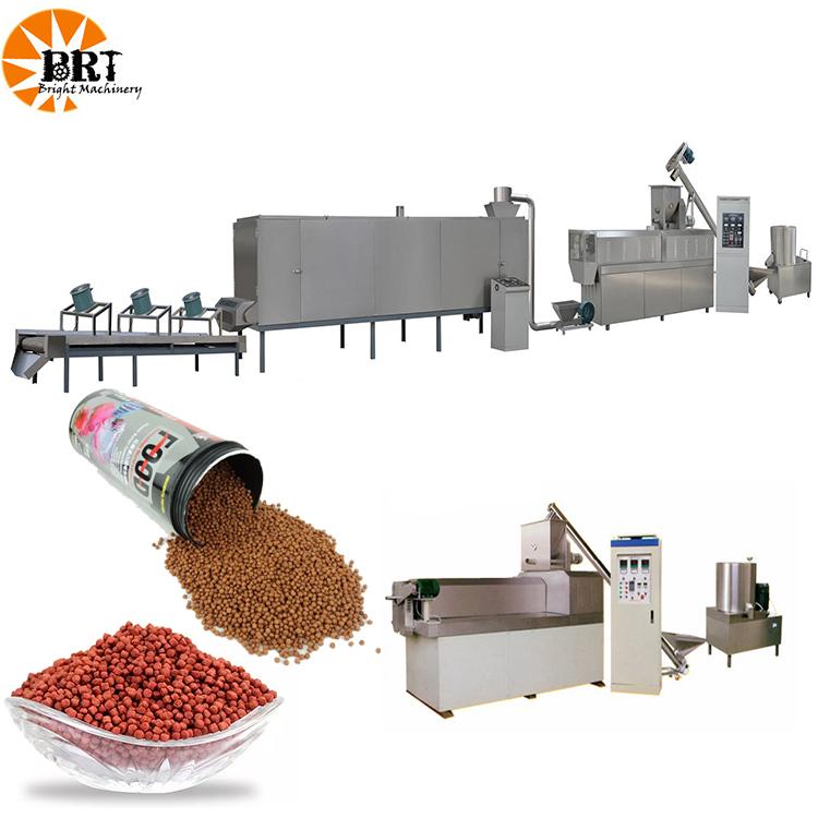 small animal Floating fish feed pellet making extruder machine prices fish feed  3