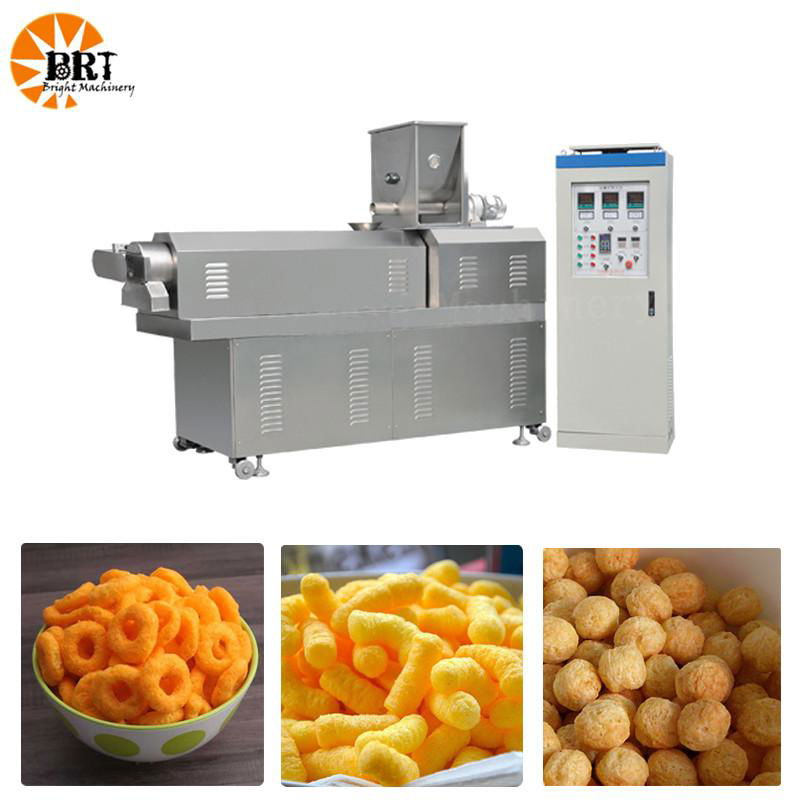 slanty snack bar twin screw extruder prices puffed corn chips snacks food making 2