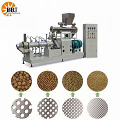 small Floating fish feed pellet making extruder machine prices