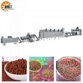 small Floating fish feed pellet making extruder machine prices 2