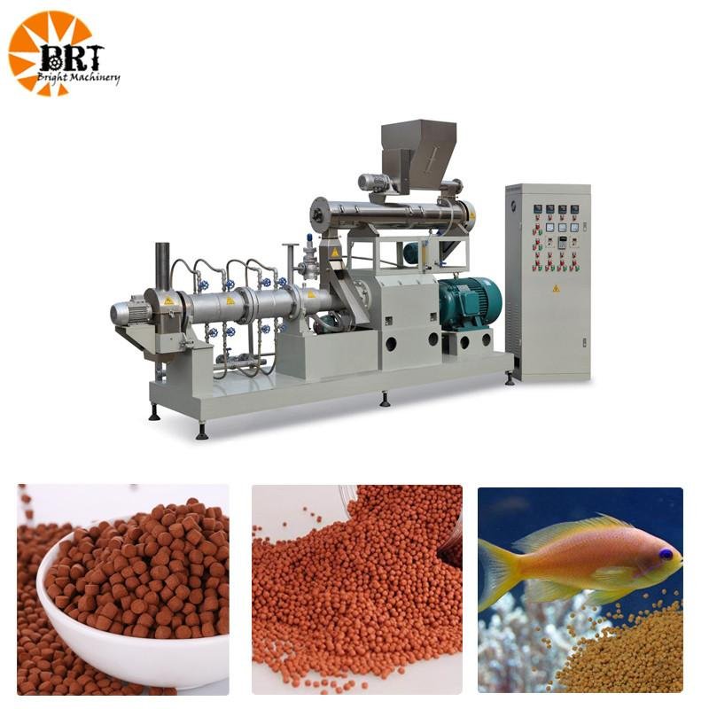 Small Catfish Floating Fish Feed Pellet Making Mill Extruder Machine Price For N 4