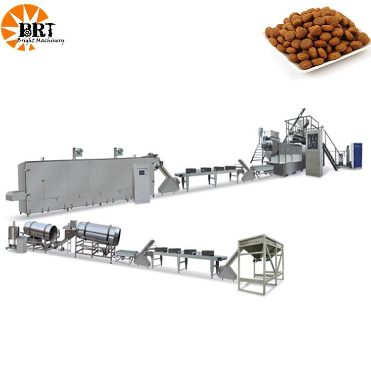 Automatic dry Dog food manufacturing machine DSE65 70 85 90 BRIGHT