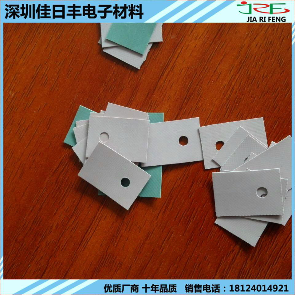 生产厂家直供导热矽胶布  二极管矽胶片绝缘片 3