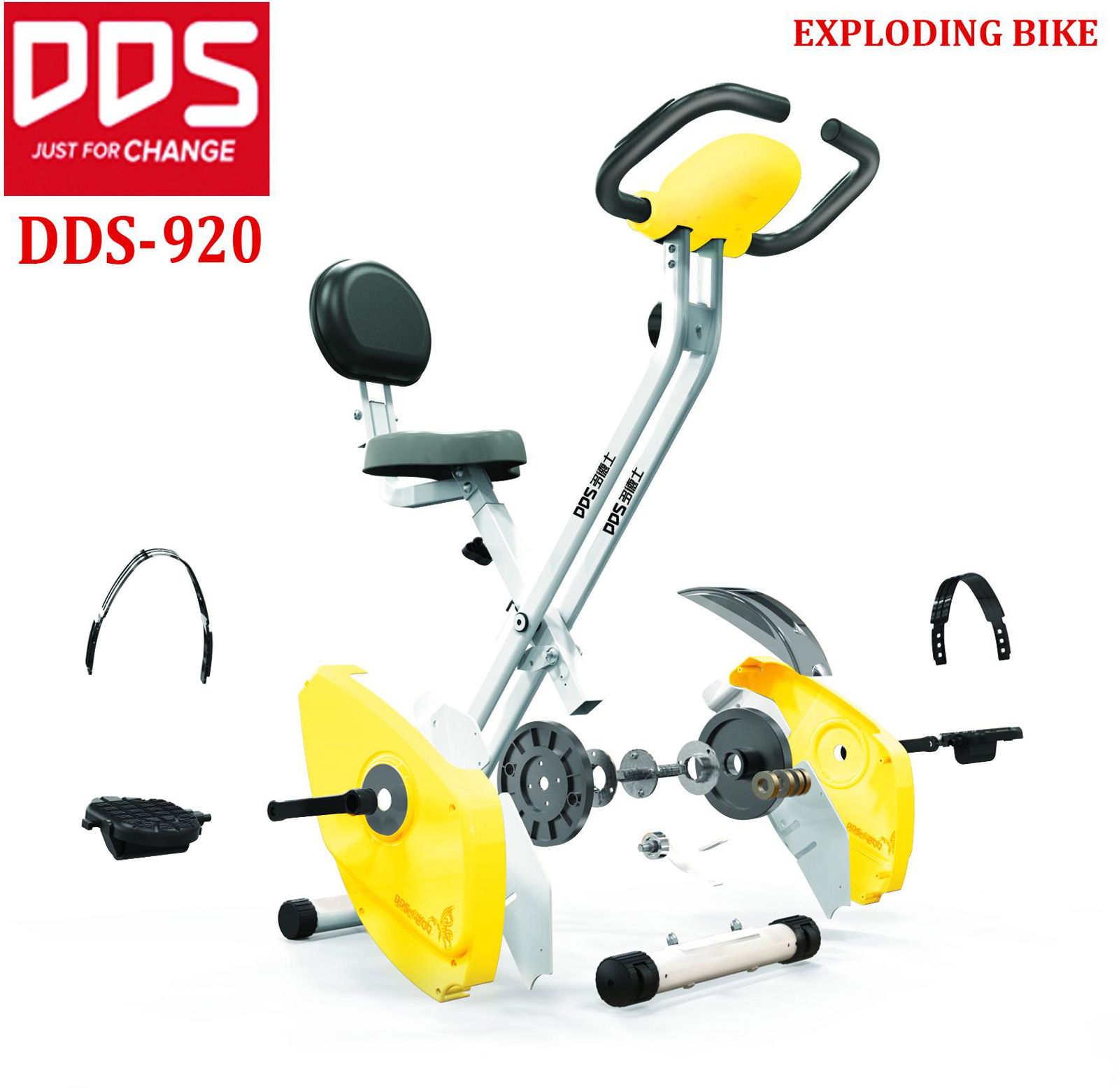 DDS 920 magnetic bike X bike indoor cycling bike 4