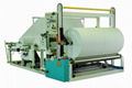 The jumbo roll paper rewinding cutting