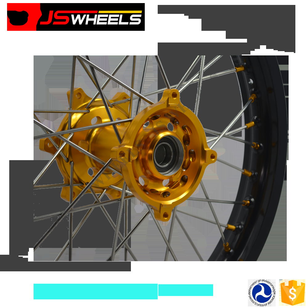 Suzuki RMZ 450 RMZ 250 Dirt Bike Supermoto Motocross Motorcycle Alloy Wheels 4