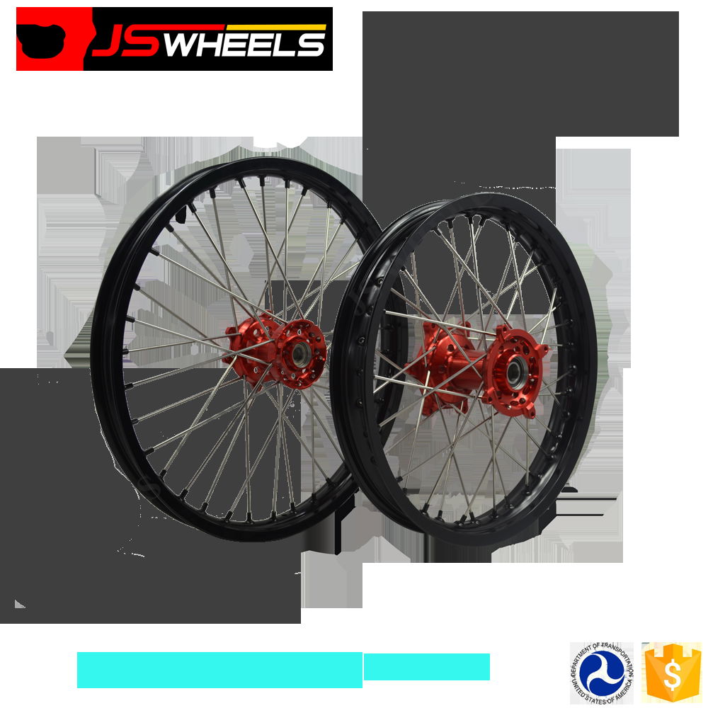 2002-2018 CRF 250 450 R Dirt Bike Motocross Aluminum Alloy Wheels 21x1.6 19x2.15 4