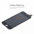 OEM lcd For iPhone 5 5s 5c Lcd display + touch screen digitizer + Frame Assembly 5