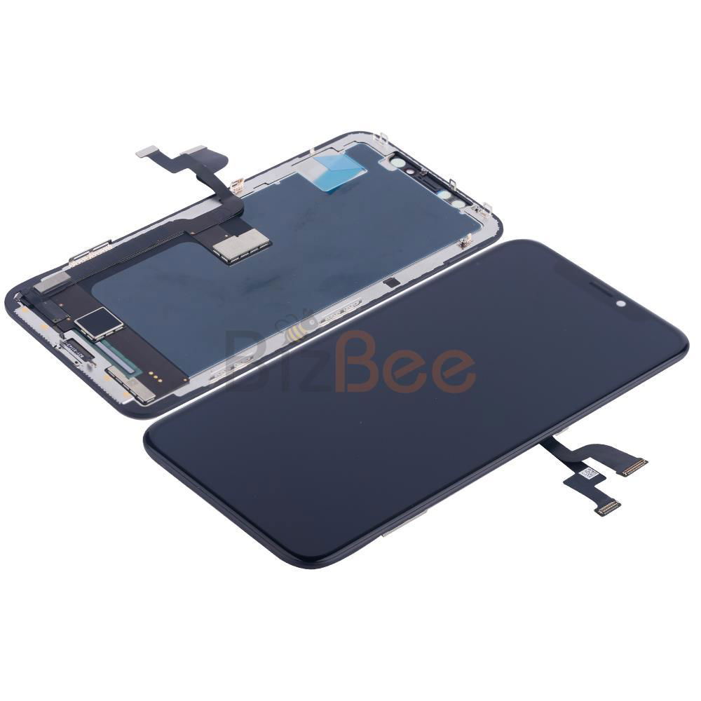 Original lcd For iPhone X Lcd display + touch screen digitizer + Frame Assembly 5