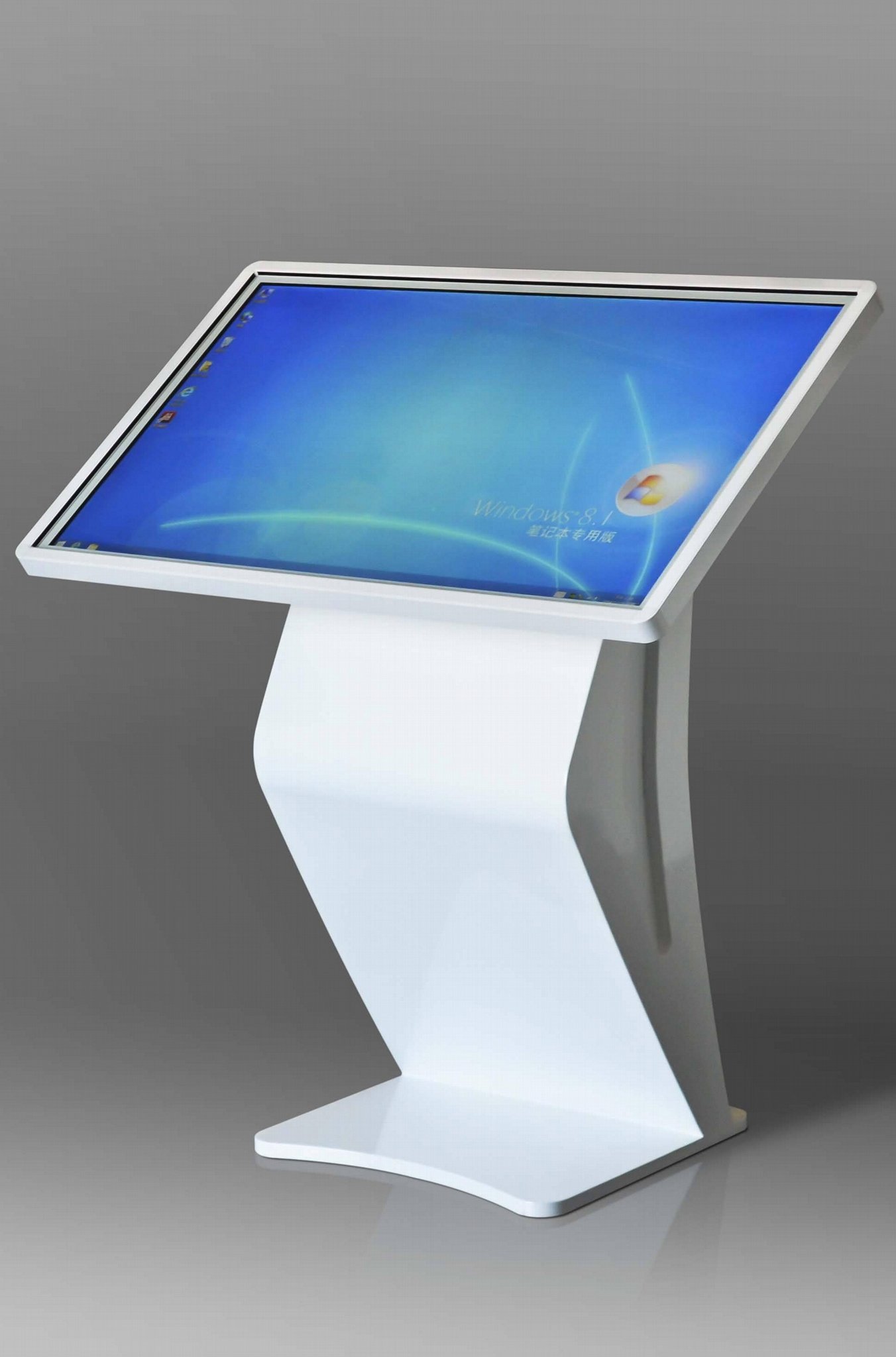 55Inch Floor Standing Interactive Touch Advertising Machine With Windows System 2