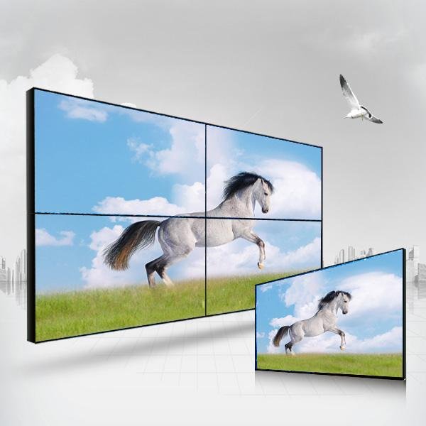 55'' Intelligent Narrow Bezel Video Wall 3.5mm Bezel For Commercial Advertising
