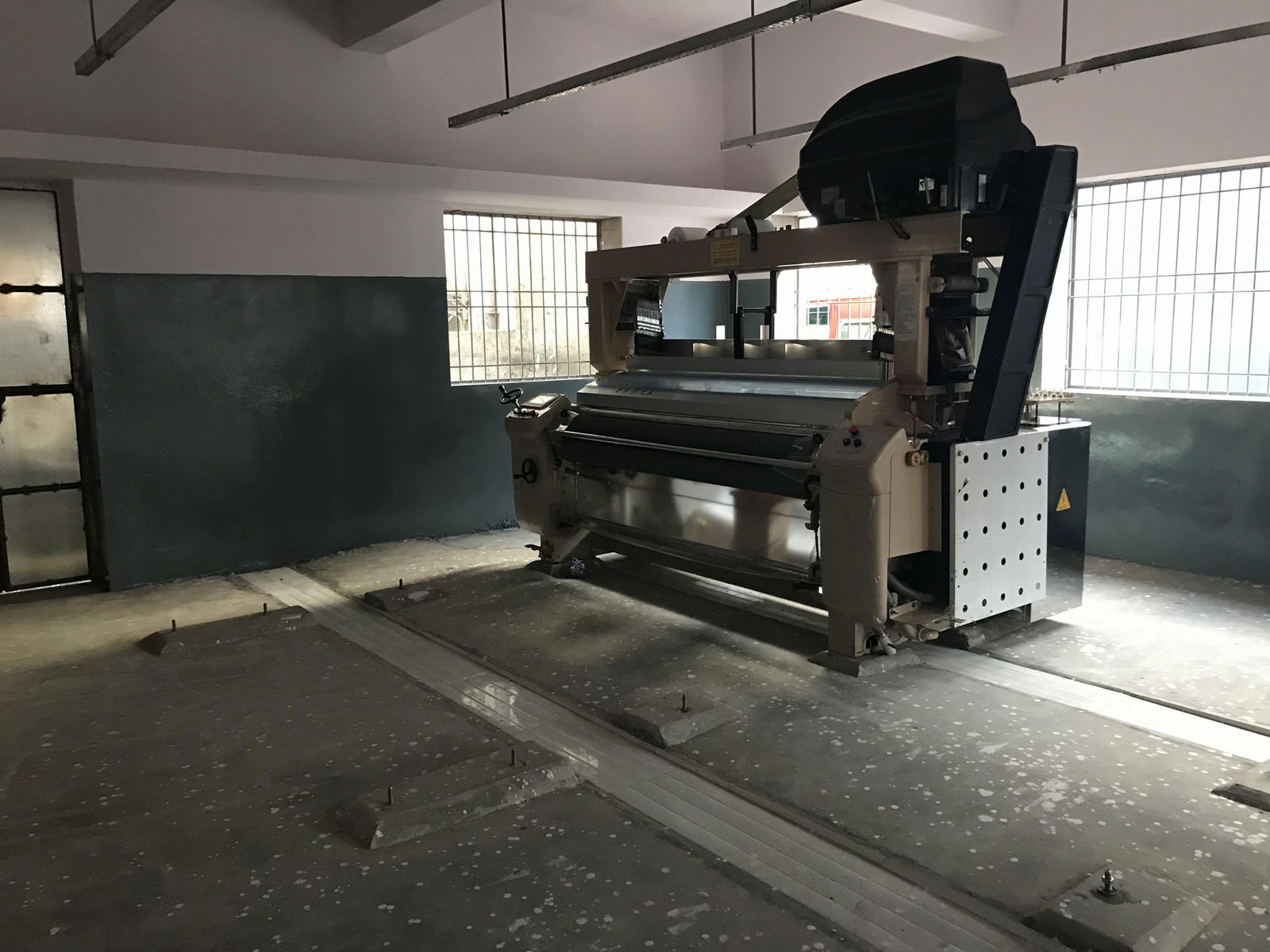 210cm dobby shedding double nozzle water jet loom