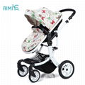 Baby Pushchairs Lightweight High-end High Landscape Pram 4