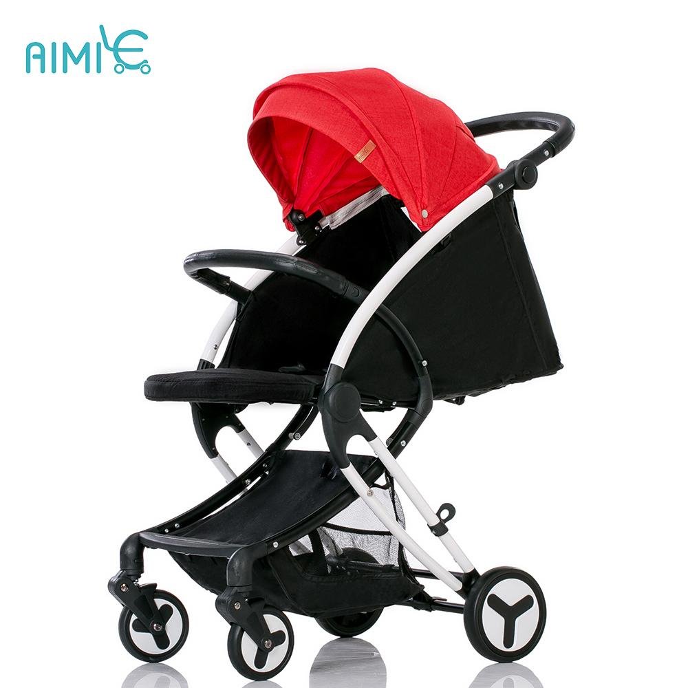 2018 Hot sale Newest Baby doll stroller Leather 2