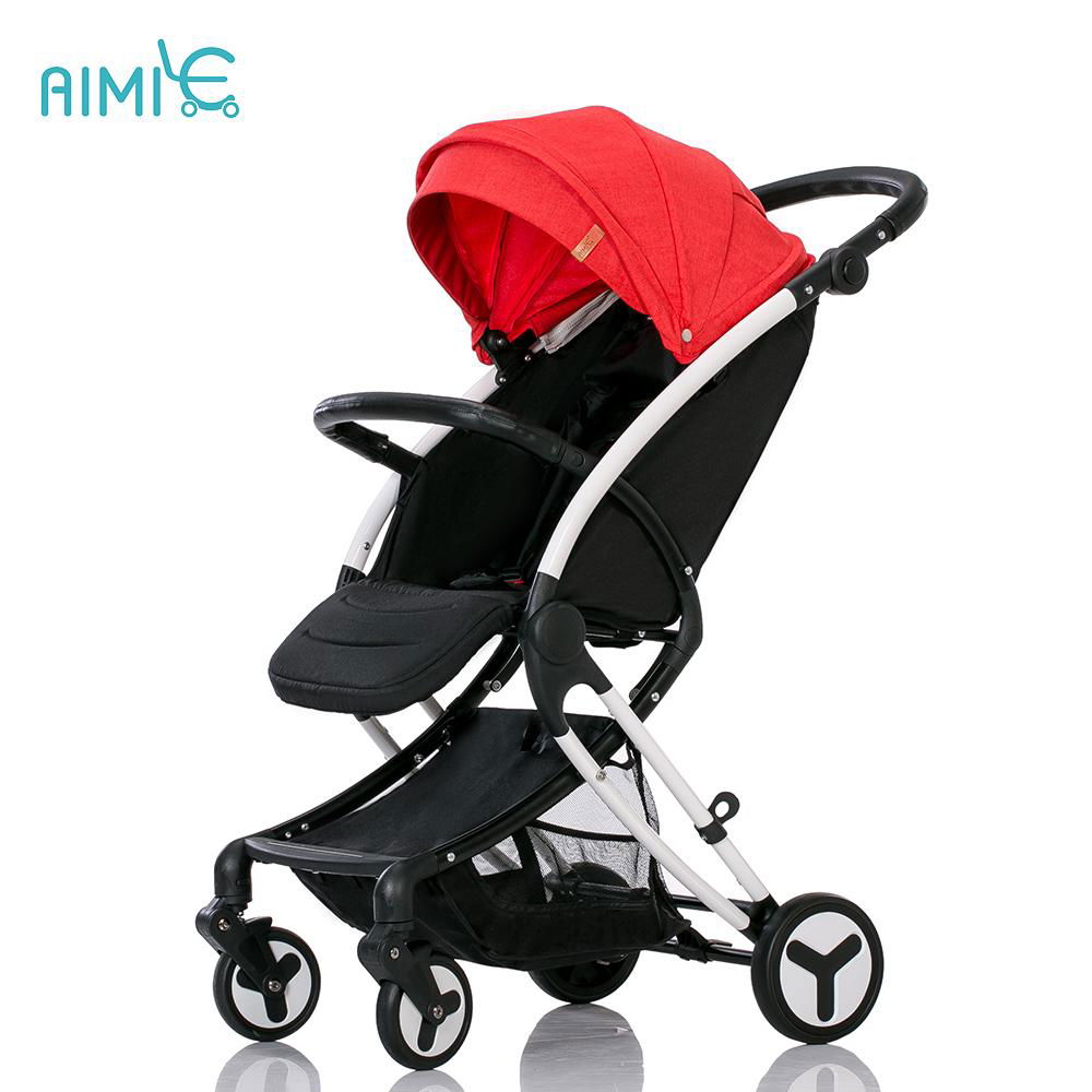 2018 Hot sale Newest Baby doll stroller Leather 4