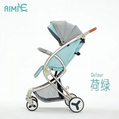 2018 Hot sale Newest Baby doll stroller Leather