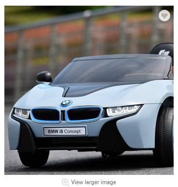 Hot Selling Best Quality BMW I8 Licensed bmw ride on car big toys for kids baby  3