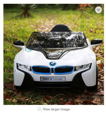 Hot Selling Best Quality BMW I8 Licensed bmw ride on car big toys for kids baby  4