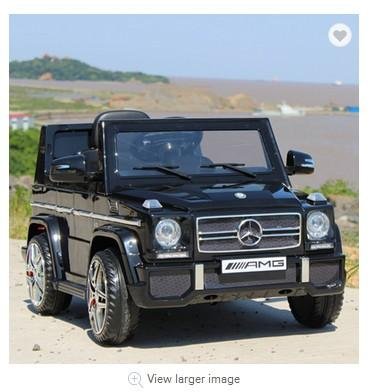 Hot selling licensed Mercedes G wagon ride on toys electric ride on cars kids to