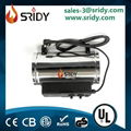 SRIDY Electric greenhouse heater fan heater 3 heat outputs 1kw 1.8kw & 2.8kw 