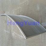Stainless Steel Curved Wedge Wire Screen Plate 