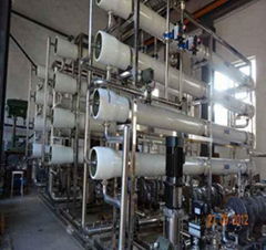 Ultrafiltration system water treatment equipment for mineral water production