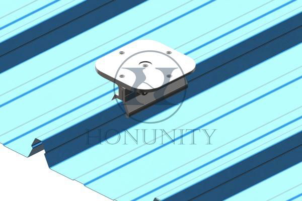 Honunity Technology Solar Mounting Structure for Klip Lok Hook 4