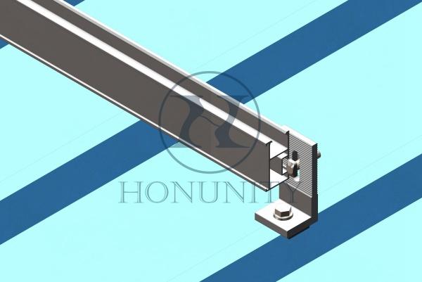 Honunity Technology Stainless L Feet Hook for Solar Rooftop Installation 2