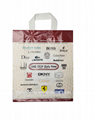 Custom Logo Printing Plastic Shopping Loop Handle Bag HF008 4