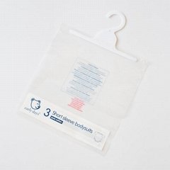 Custom Logo Printing Plastic Clothing Hook Bag HF014