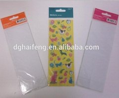 Custom Printing Plastic Card Header Bag Polybag  HF017