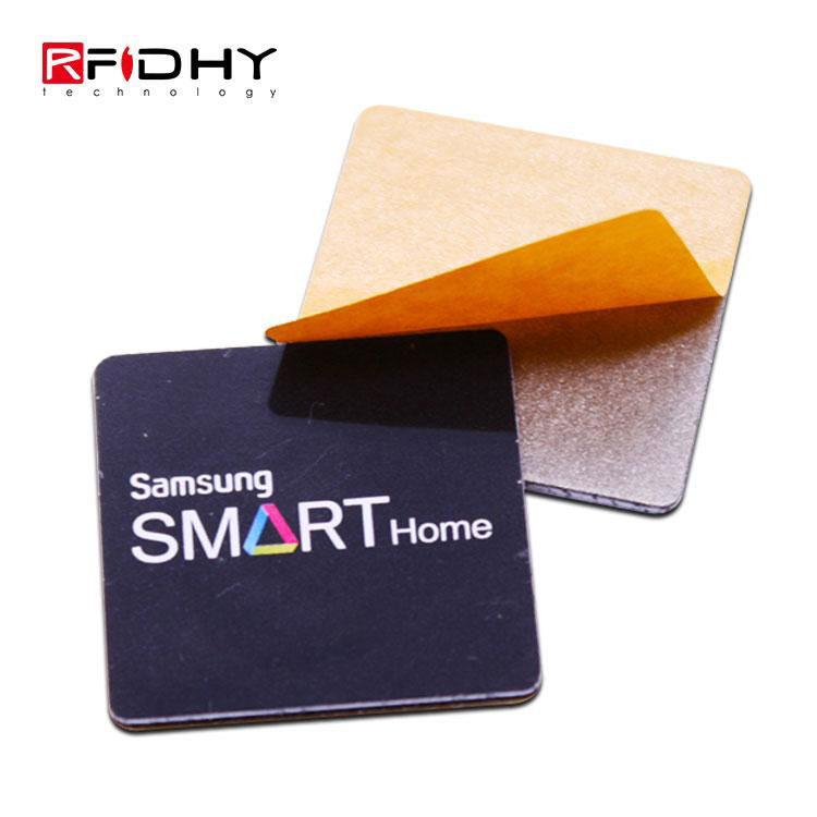 I CODE SLI 50x50mm NFC RFID Tamper Proof Label 3