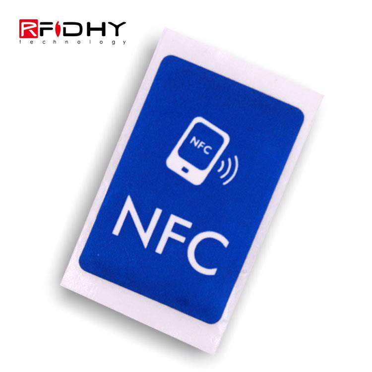 Rectangle on Metal MIFARE 1K NFC Label 2