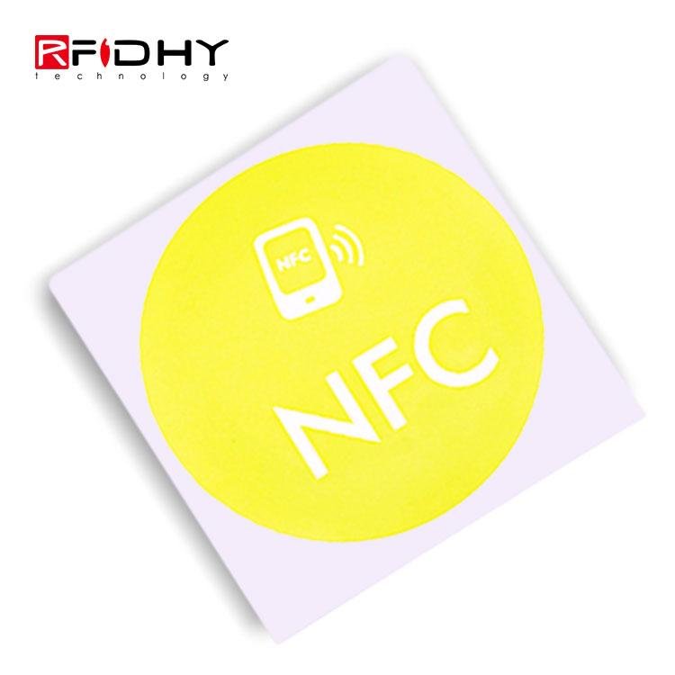 13.56MHz on Metal Surface MIFARE 1K NFC Sticker for E-payment 3